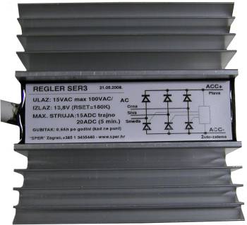 Regler 14V-3F-15A-C
Primjer ranije realizacije